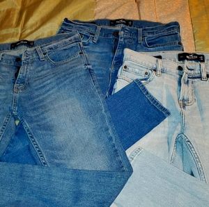 Mens Hollister jeans 3 pair